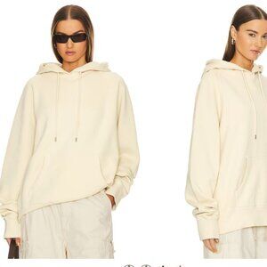 WAO The Pullover Hoodie in Natural cream yellow sweater